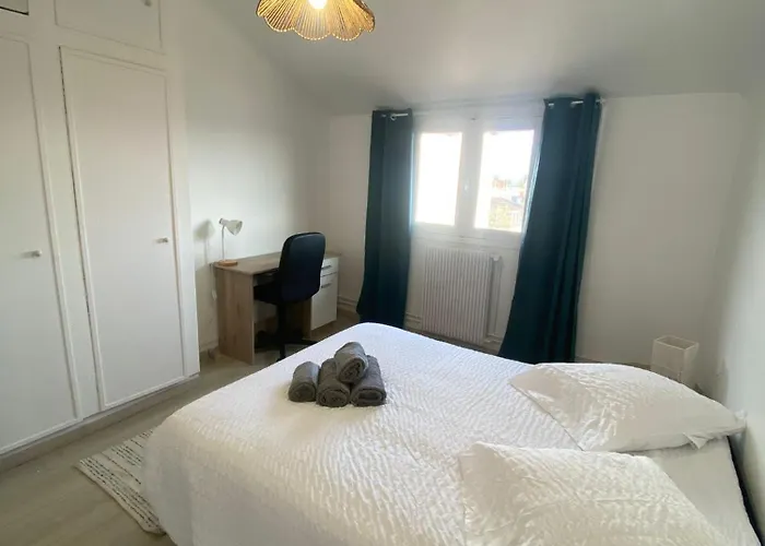 Coliving Confort I Double & Espaces Partages Homestay